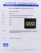 Pleasing Yellow Gold Diamond Wave Ring