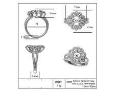 Big Flower Dancing Ring