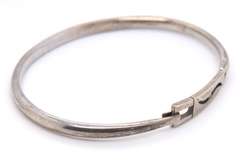 Vintage Sterling Silver Bangle Bracelet