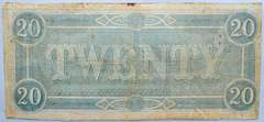 Feb 17 1864 Series $20 CSA Note