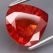 Fiery 4.62ct top red orange Spessartite Garnet
