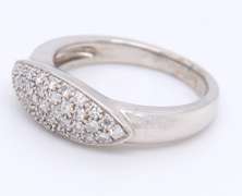 Gorgeous White Gold Diamond Band