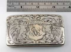 Distinguished Match Safe in Sterling Silver