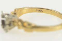 14K Yellow Gold Vintage NOS 1950's 4.5mm Engagement Setting Ring