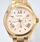 Fossil Gold Tone Watch, Pre-Owned.