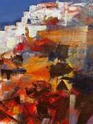 Original painting hand signed by the artist "Castelsardo"