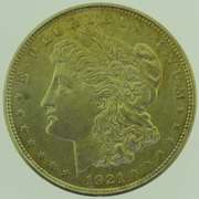 1921 Morgan Silver Dollar $1 US Coin