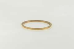 14K Yellow Gold Vintage NOS 1950's 1.3mm Grooved Band Ring