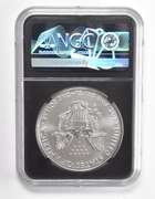 MS70 2019-W American Burnished Silver Eagle FD Philadelphia Signed NGC