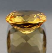 Rich 7.33ct 13mm golden Citrine
