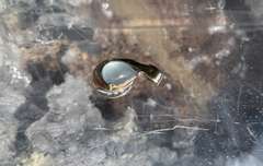 Pear Cut 2 Ct. Cabochon Aquamarine Diamond Pendant