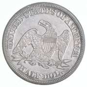 1846 Seated Liberty Half Dollar