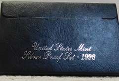 1996 Silver PROOF Set 90% OGP,