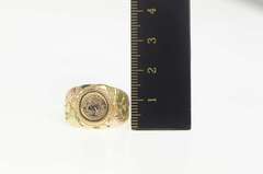 10K Yellow Gold Mt Rushmore Golden Anniversary Tribute Coin Ring