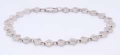 Dazzling White Gold Diamond Bracelet