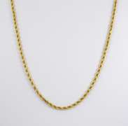 Popular 14k Diamond Cut Rope Necklace