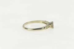 14K White Gold Vintage NOS 1950's Engagement 2.5mm Setting Ring