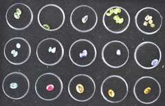 Loos Mixed Gemstone Tray Lot