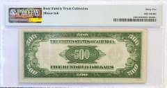 Series 1934A $500 Federal Reserve Note PMG 35 Choice Very Fine Minor Ink FR.2202-B
