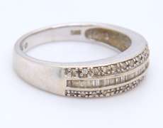 Favorite White Gold Diamond Band