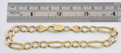 Popular Figaro Link Gold Bracelet