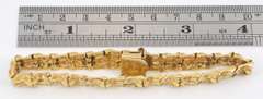 Popular 14k nugget Bracelet