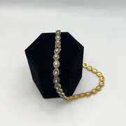 Ornate 18kt Gold Filled Necklace with 14cts NATURAL DIAMONDS