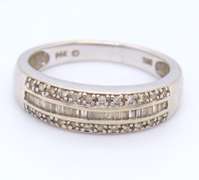 Favorite White Gold Diamond Band