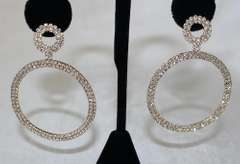 A Very Sexy  Fashion  Design Hoop Earrings