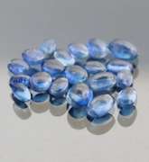 Outstanding 9.70ct sapphire blue Kyanite cabochon set