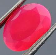 Captivating 1.11ct pink Opal with flashing