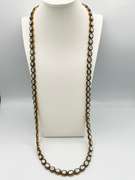 WOW! 34ctw NATURAL DIAMOND 18kt Gold Plated Necklace