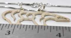 Sterling Silver Bear Necklace