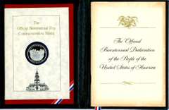 Bicentennial Day Commem Silver Medal Orig. Package