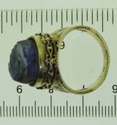 Sterling Silver Raw Tanzanite Ring