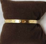 Designer Style Golden Color Stainless Steel Bracelet