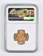 MS63 1907-M Australia 1 Sovereign Gold Coin NGC