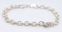 Sterling Silver Italian Fancy Link Bracelet