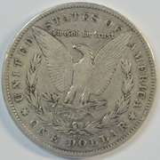 Upper end 1878-CC Morgan Silver Dollar. Scarce key date