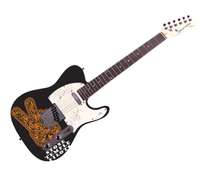 Scott Weiland Autographed Stone Temple Pilots Custom Photo Graphics Guitar ACOA