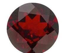 2.5MM ROUND GARNET LOOSE GEMSTONE