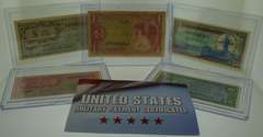United States Military Payment Certificates Collection included 5C, 10C, 25C, 50C, $1