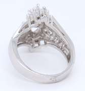 Lot of 2 Cubic Zirconia Engagement Rings