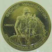 George Washington 250th Anniversary of Birth 1982-D Half Dollar US Coin