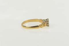 14K Yellow Gold Vintage NOS 1950's 4.6mm Engagement Setting Ring