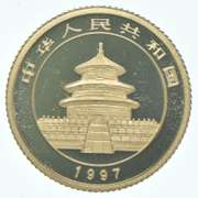 1997 China 5 Yuan - 1/20 Oz. .999 Fine Gold