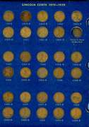Set of Lincoln Cents in Albums: 1909-1975
