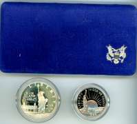 1986 Statue of Liberty Proof 2-Pc. Commemorative