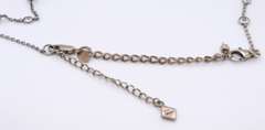Vintage Sterling Silver Cubic Zirconia Necklace