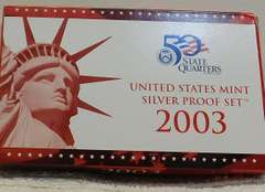 2003 Silver PROOF Set w/Sil Qtrs